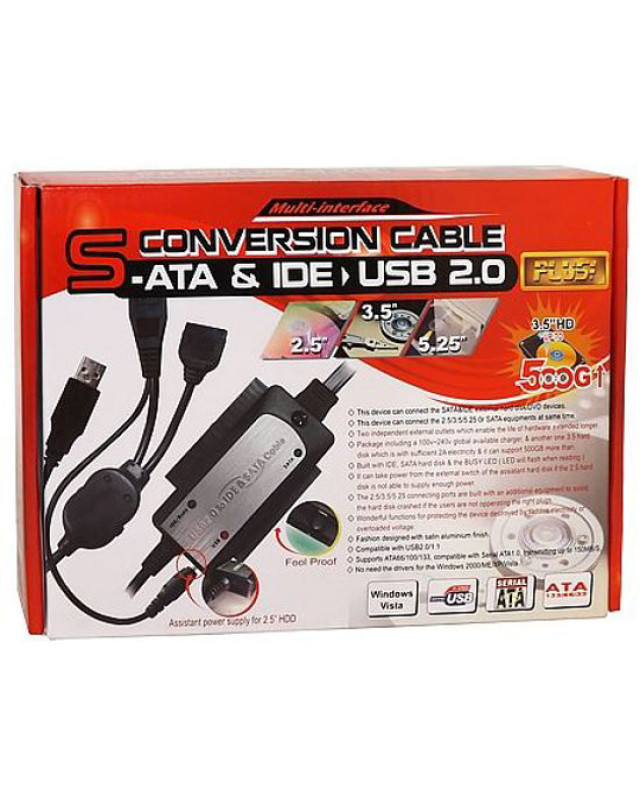 Convertisseur Sata et IDE vers USB