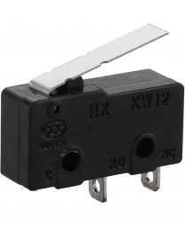 Micro switch  5Amp. 2 pins. Pk. de 2