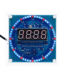DS1302 Horloge avec jeu de LED et température en kit