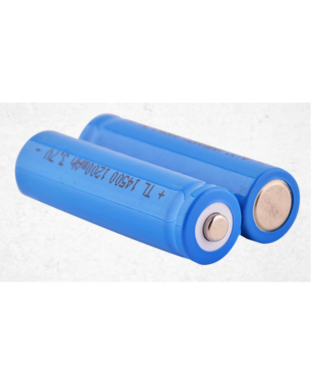 Batterie 14500 3.7V, AA 1200mAh Lithium-ion