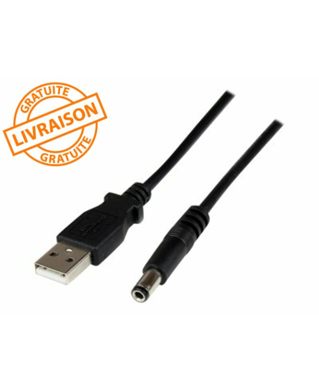 Câble USB vers prise électrique 9V